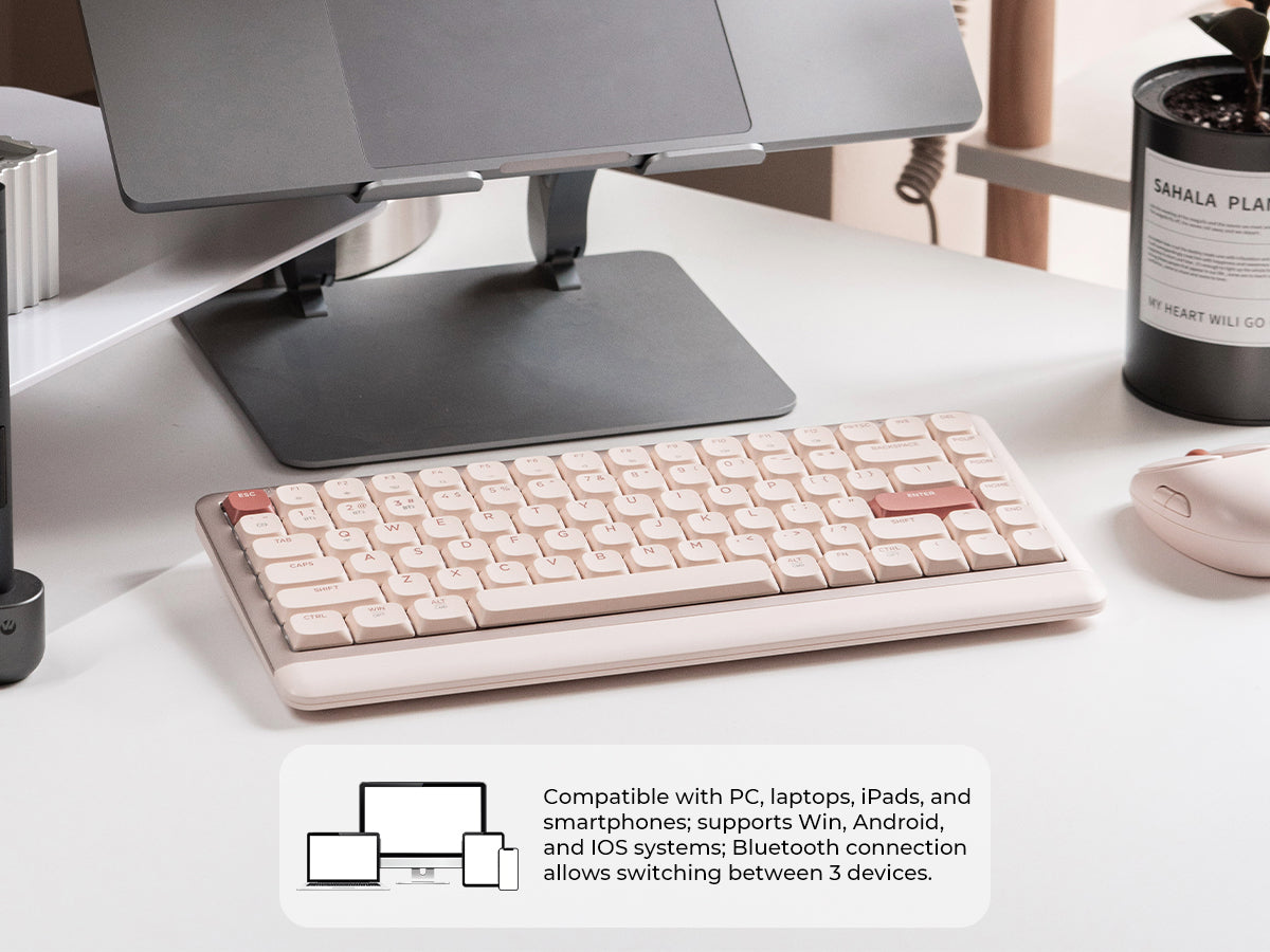 Fully compatible with 2.4G, Bluetooth, and Wired connections - Image 1