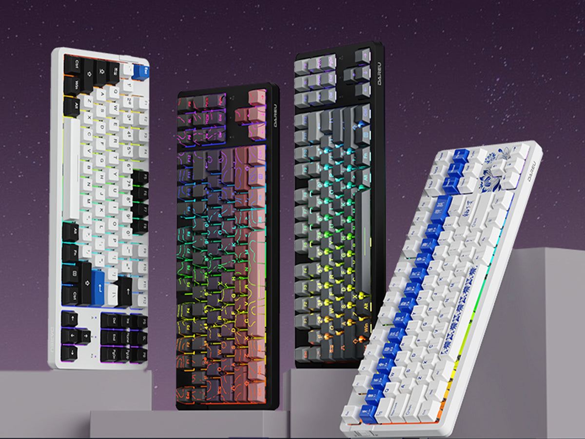 DAREU EK87Pro Tri-mode wireless Gasket  Keyboard - Image 1