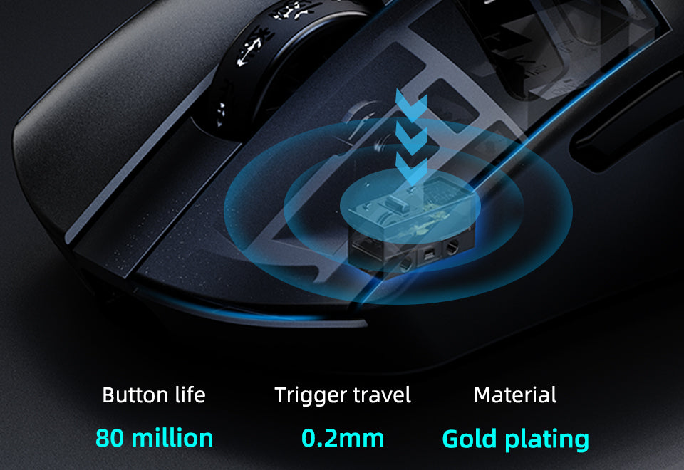 Kailh GM8.0 Black Mamba switch - Image 1