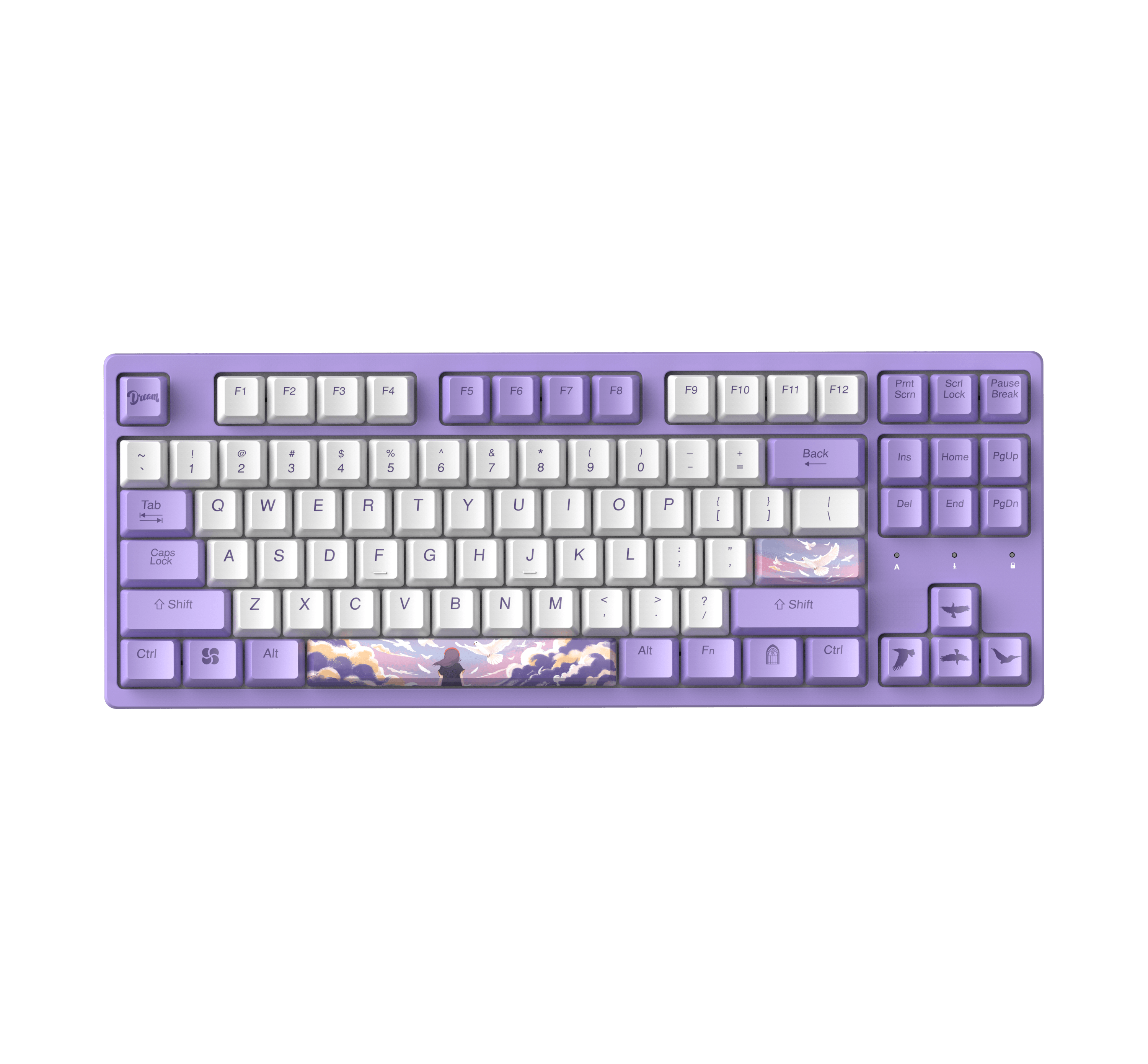 DAREU A87L Wired | TKL 87-Key Custom Hotswap Gaming Keyboard
