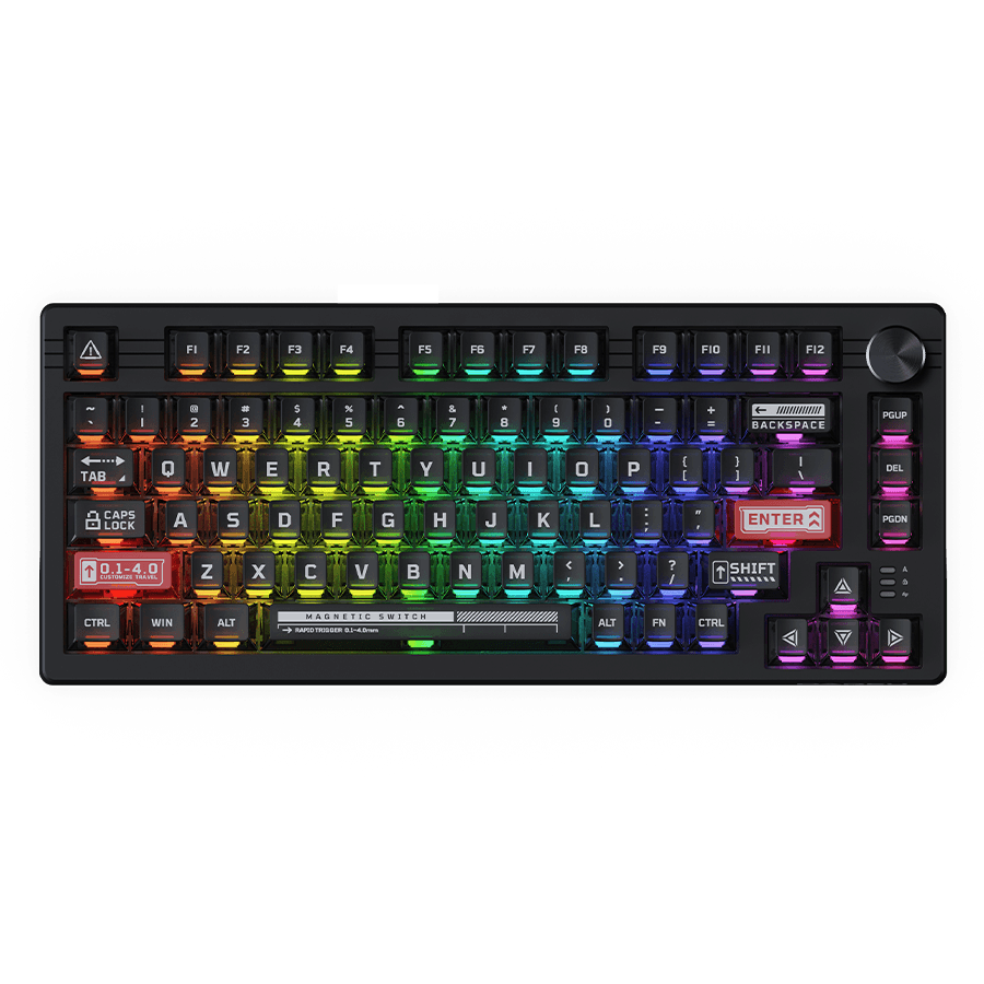 DAREU EK75 RT | Wired 75% RGB Gaming Keyboard with Magnetic Switch – Dareu