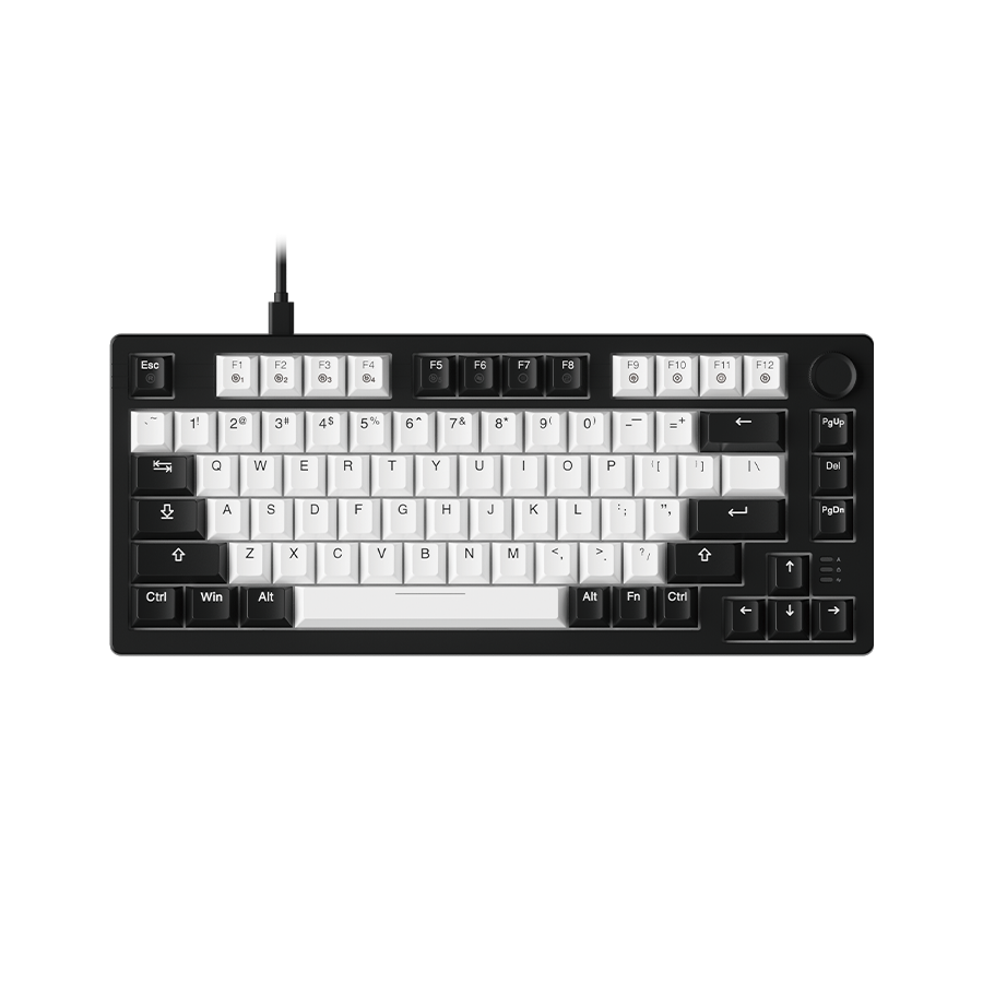 DAREU EK75 | Wholesale Compact 75-Key Rainbow Wired Gasket Gaming Keyboard