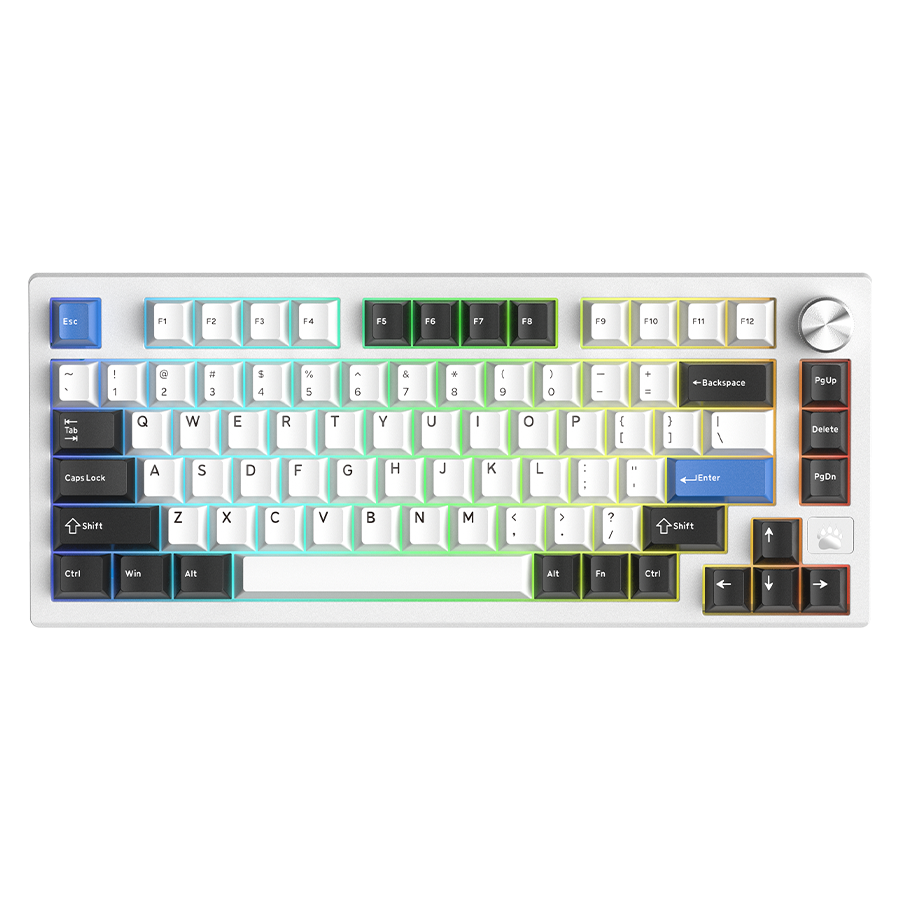 DAREU EK75RT 8K | 75-Tasten-Tastatur aus Aluminium mit Magnetschalter