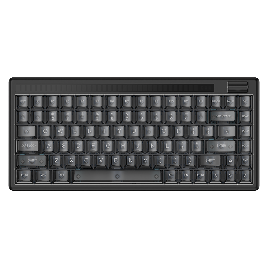 DAREU A84 PRO with Transparent Keycap | Tri-mode Aluminium RGB Mechanical Keyboard