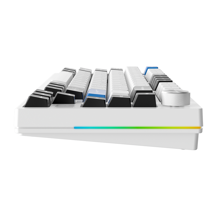 DAREU EK75PRO Tastiera Meccanica Gaming Wireless 75% con Manopola, RGB, Hot- Swap, Connessione 2.4Ghz/BT5.1/USB-C, 81 Tasti Gasket Mount, Keycaps PBT & Linear Dream Switch DAREU EK75PRO Tastiera Meccanica Gaming Wireless 75% con Manopola, RGB, Hot- Swap, Connessione 2.4Ghz/BT5.1/USB-C, 81 Tasti Gasket Mount, Keycaps PBT & Linear Dream Switch