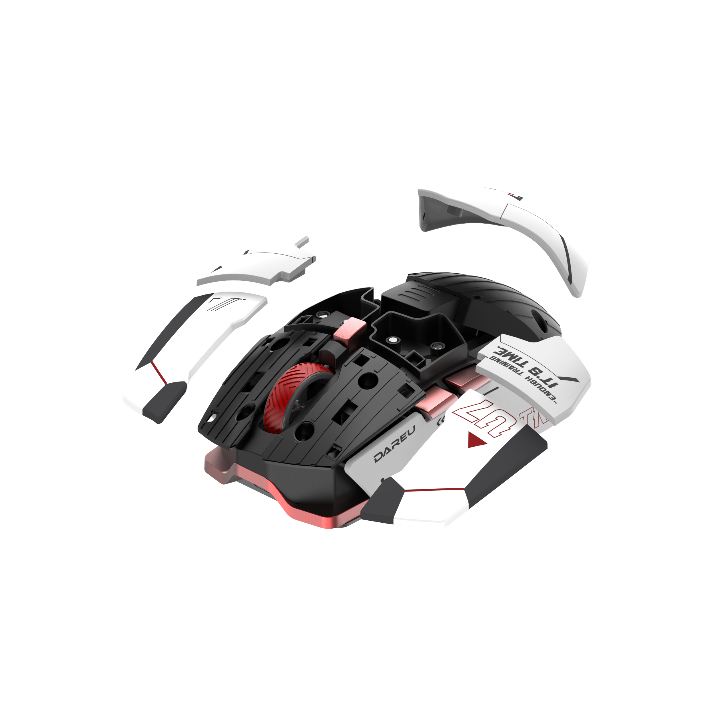 DAREU ULTRA 07 | Premium Tri-Mode Modular Gaming Mouse with Adjustable Rear Shell
