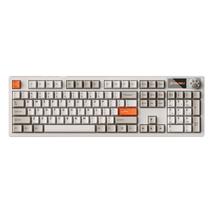 DAREU A104 Master | 8K Full-Size Wireless RGB  Keyboard with TFT & Knob - Dareu
