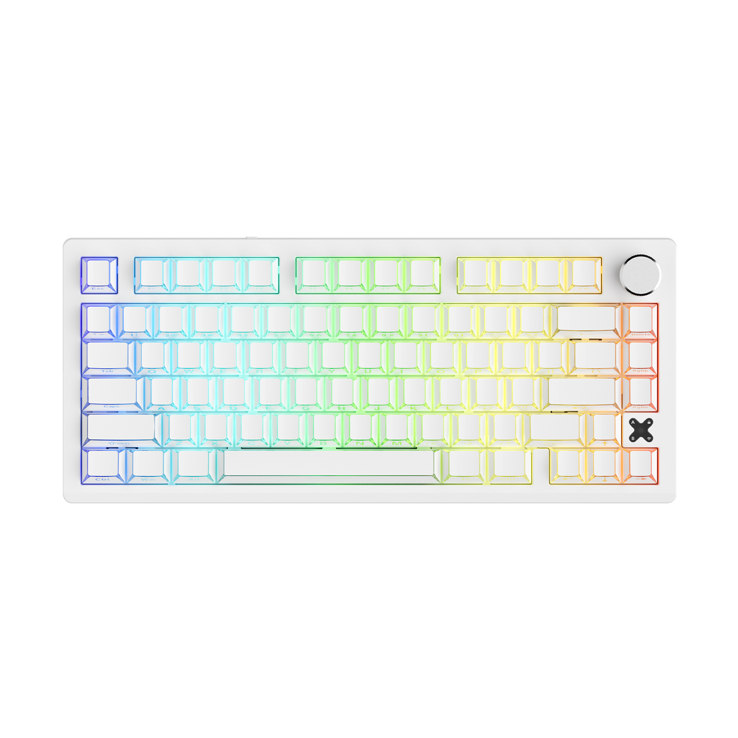 DAREU Flex 75 | Tri-mode RGB Keyboard with Knob