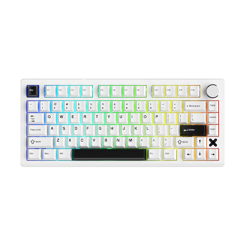 DAREU Flex 75 | Tri-mode RGB Keyboard with Knob