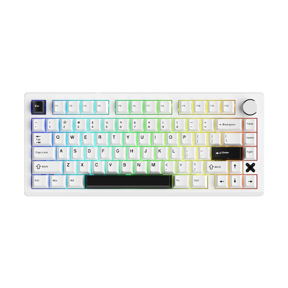 DAREU Flex 75 | Tri-mode RGB Keyboard with Knob – Dareu