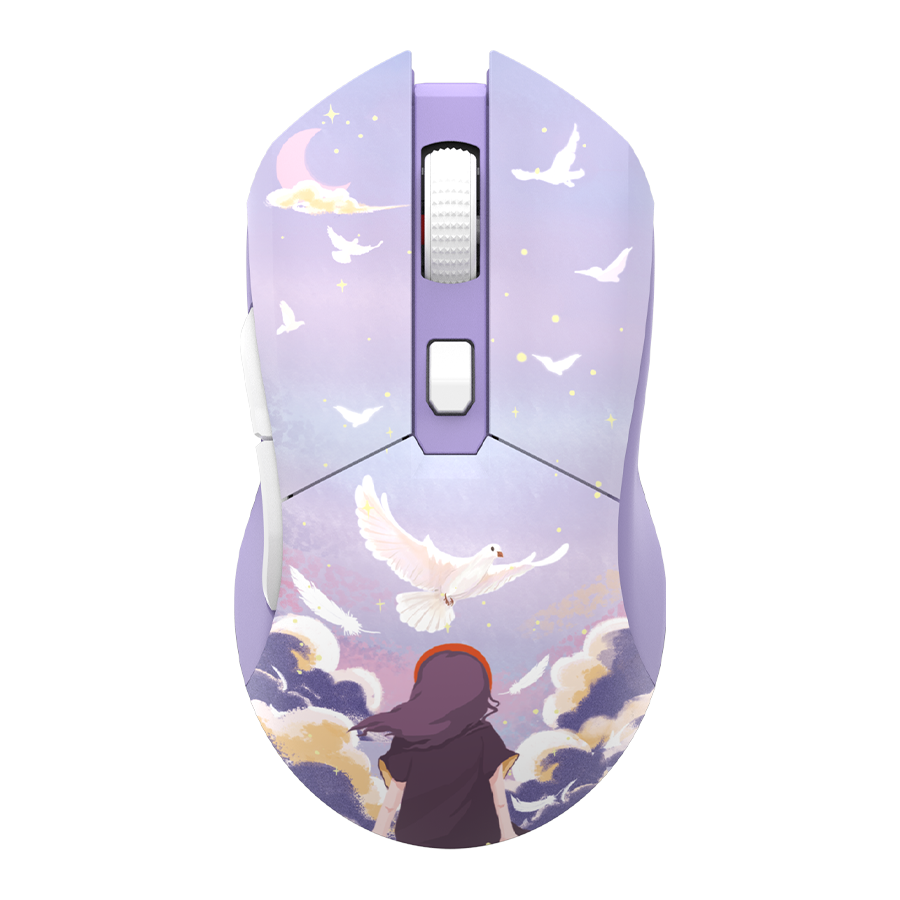 DAREU EM901X | Wireless Gaming Mouse with Charging Dock