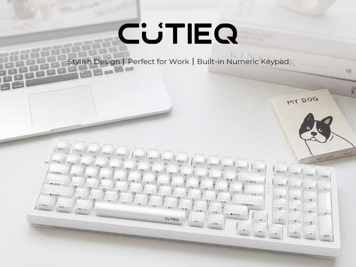 DAREU CUTIEQ Shell98 Office Keyboard - Image 1