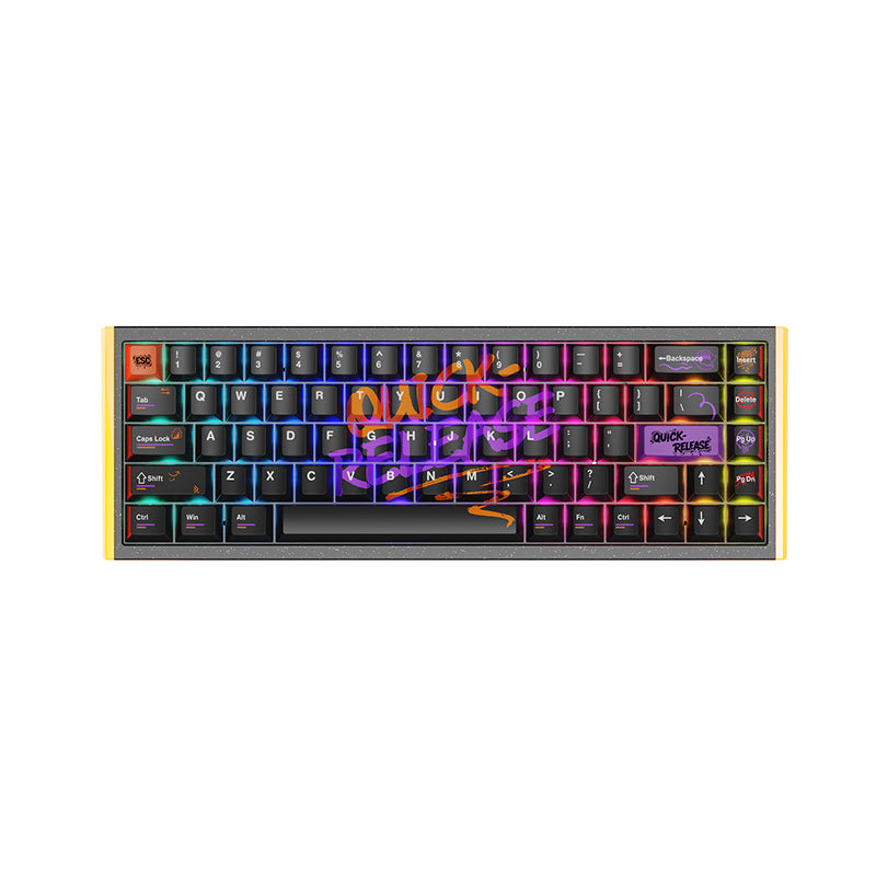 DAREU COOL68 Pro | 8KHz Wired Aluminum Gaming Keyboard with Quick-Swap Modular Design