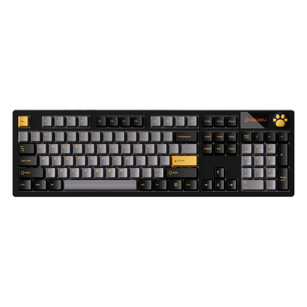 DAREU A104 Master | 8K Full-Size Wireless RGB  Keyboard with TFT & Knob