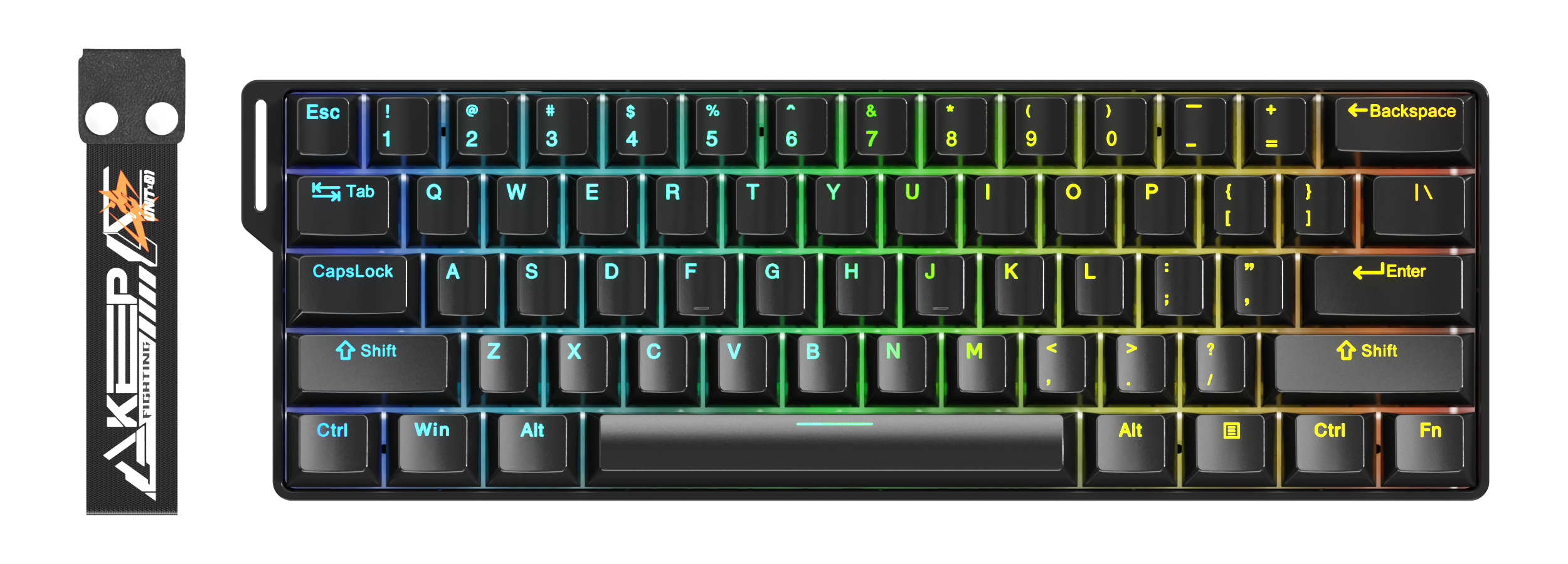 DAREU EK60 HE Gaming Keyboard Wired, 0.01mm RT Accuracy Adjustable, 8000Hz Polling, RGB