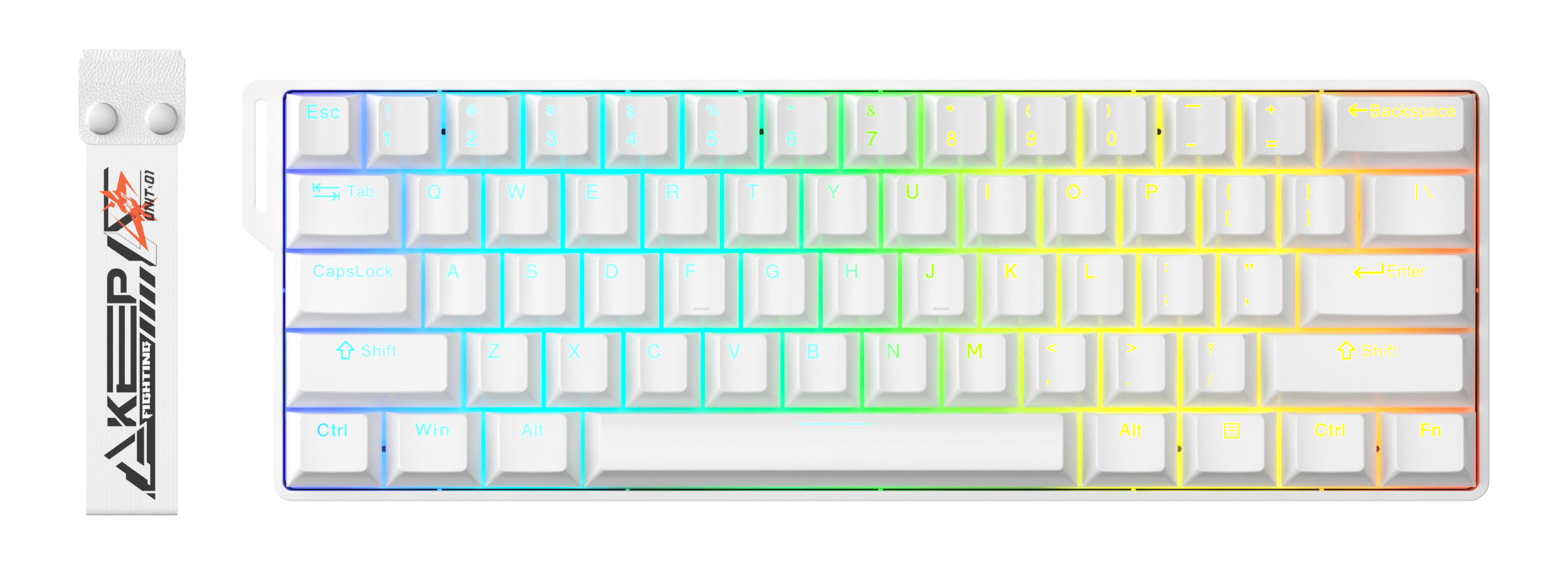 DAREU EK60 HE Gaming Keyboard Wired, 0.01mm RT Accuracy Adjustable, 8000Hz Polling, RGB
