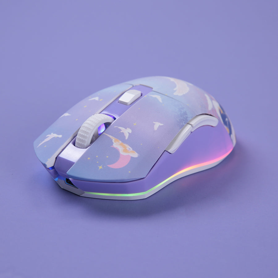 DAREU EM901X | Wireless Gaming Mouse with Charging Dock