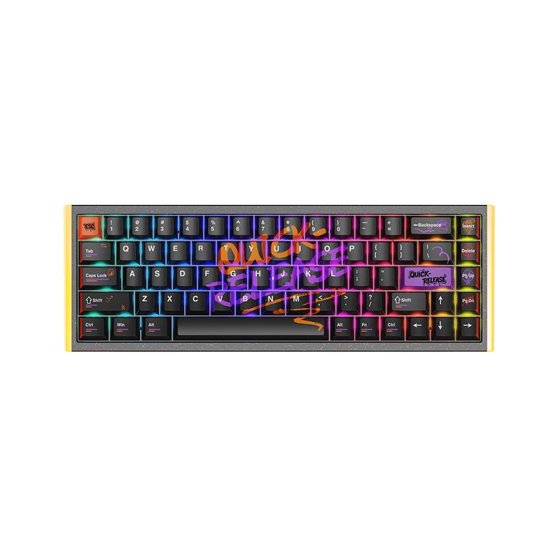 DAREU COOL68 Pro | 8KHz Wired Aluminum Gaming Keyboard with Quick-Swap Modular Design