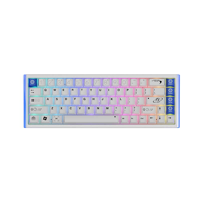 DAREU COOL68 Pro | 8KHz Wired Aluminum Gaming Keyboard with Quick-Swap Modular Design