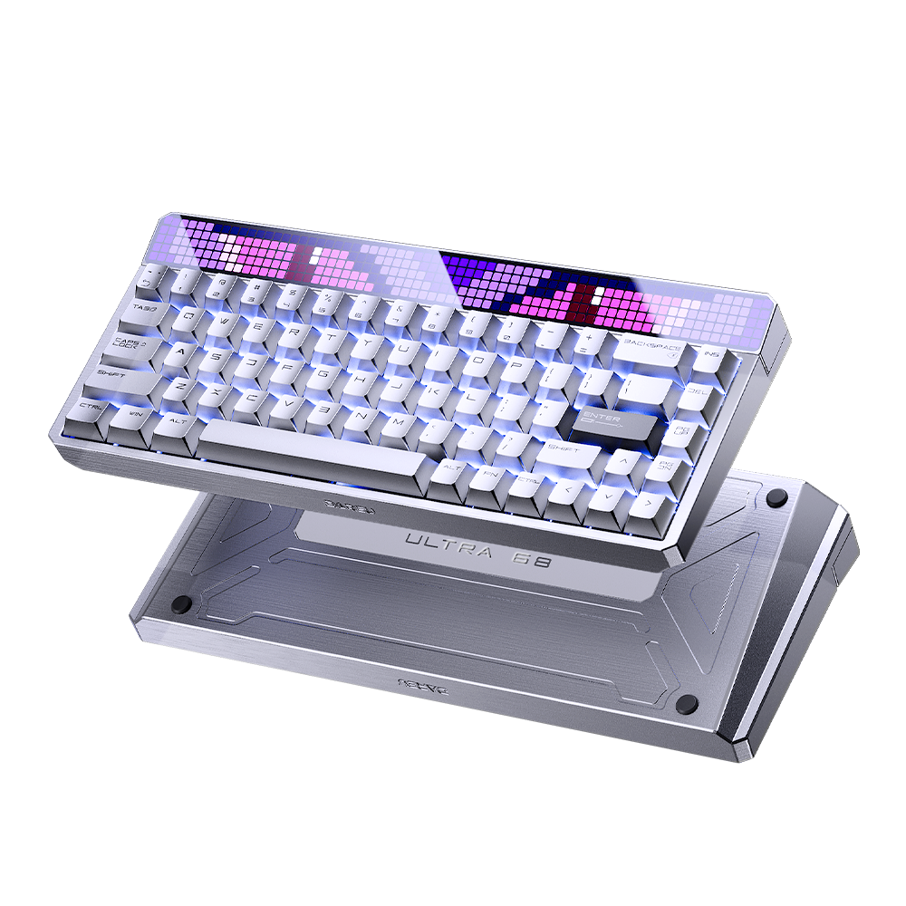 DAREU Ultra 68丨Dual-Mode Gaming Keyboard｜Magnetic / Inductive Switches, Custom Display & 8K Polling Rate