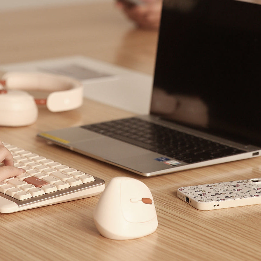DAREU Z16  |  Silent & Vertical Design for Small Hands Mouse