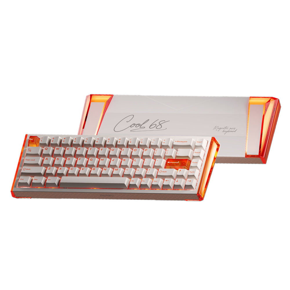 DAREU COOL68 | Magnetic Gaming Keyboard Hot Swappable 0.01mmRT Accuracy