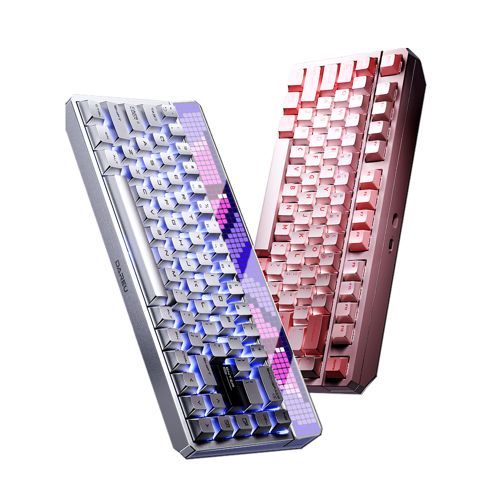 DAREU Ultra 68丨Dual-Mode Gaming Keyboard｜Magnetic / Inductive Switches, Custom Display & 8K Polling Rate