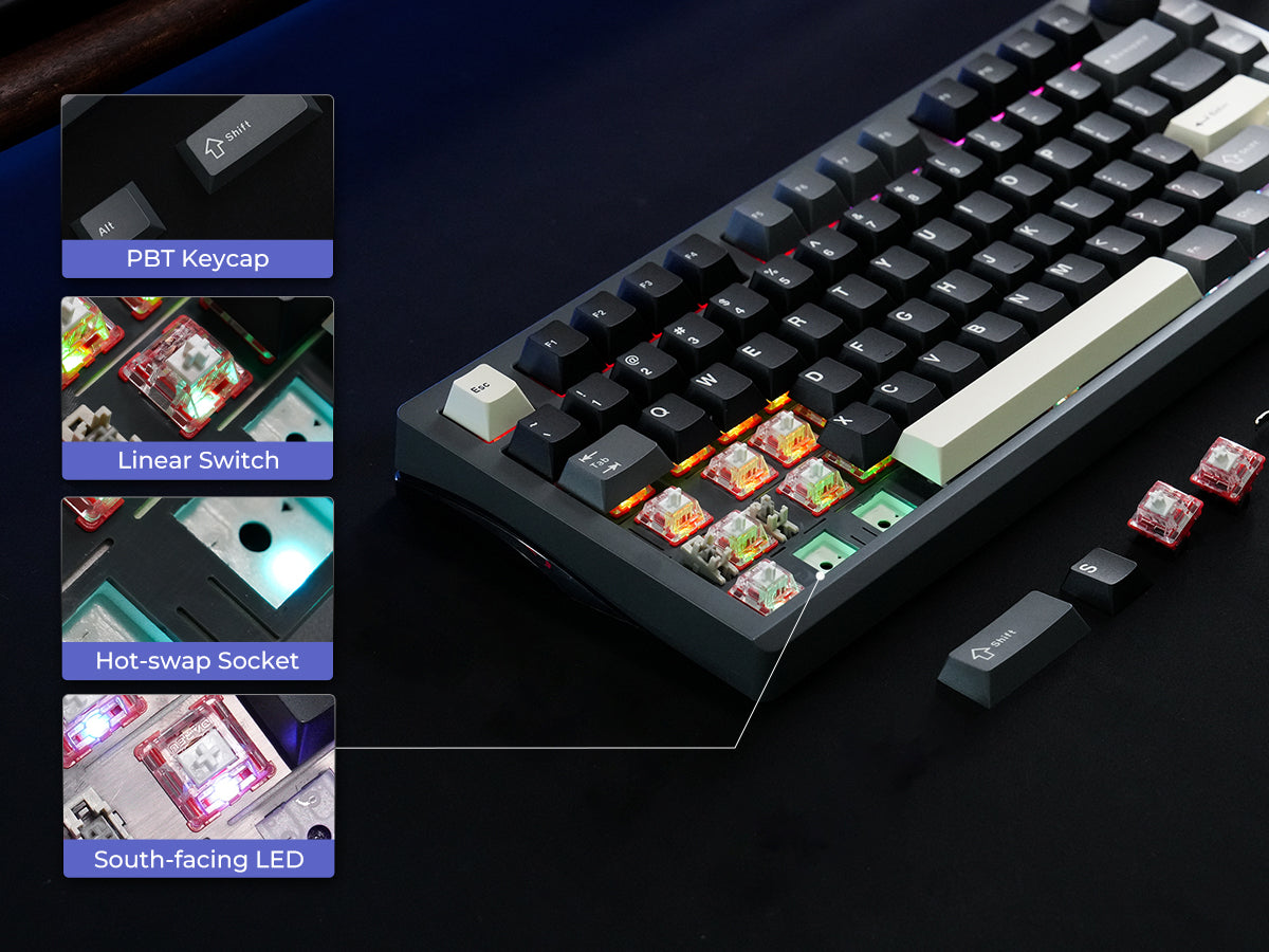 Hot Swappable Keyboard - Image 1