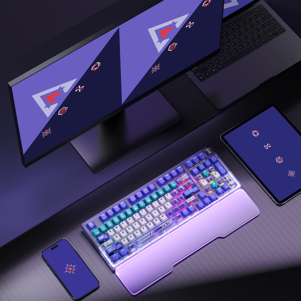 DAREU COOL 98 | 3-Mode Mechanical Keyboard with SOCD & 180° Halo Lighting - Dareu