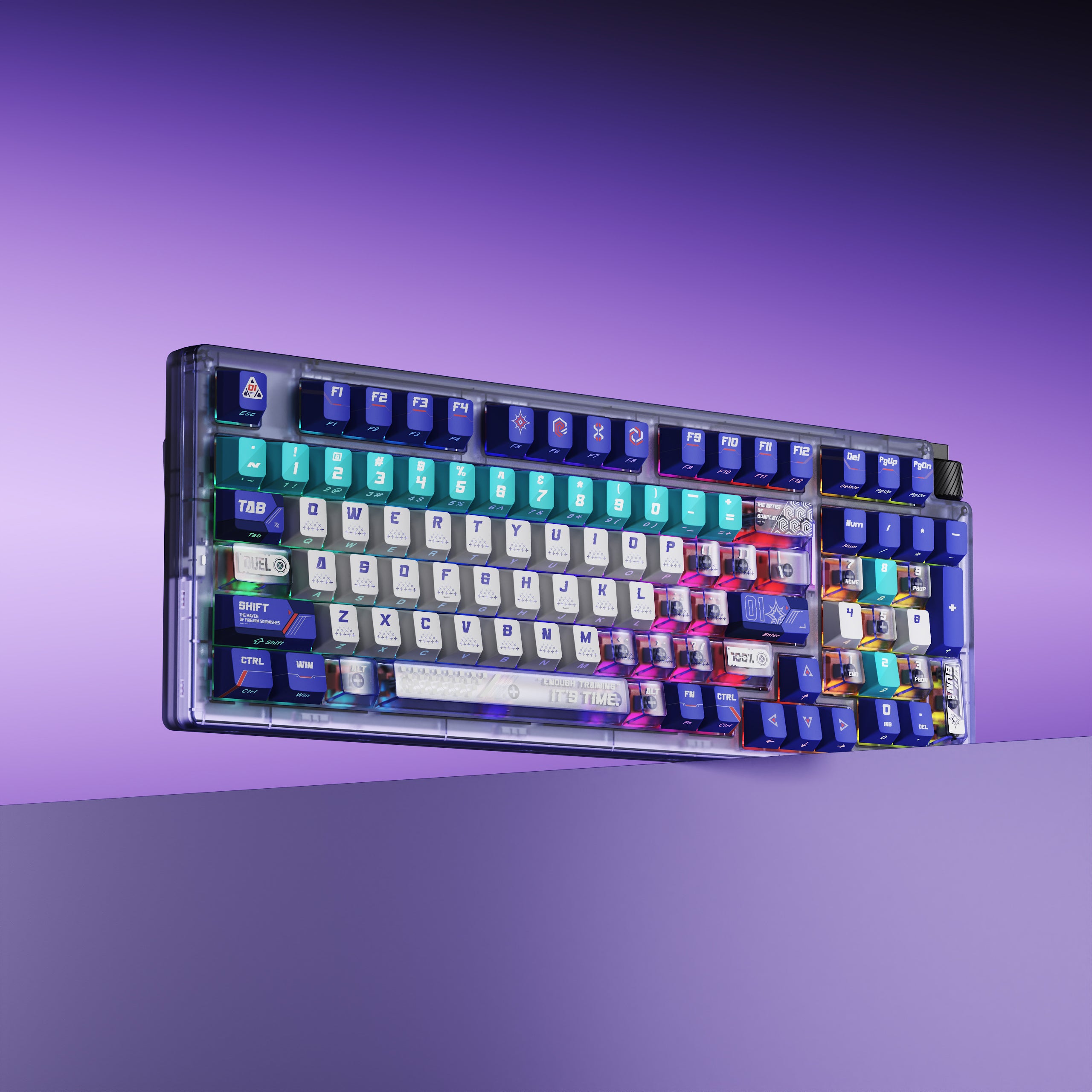 DAREU COOL 98 | 3-Mode Mechanical Keyboard with SOCD & 180° Halo Lighting - Dareu