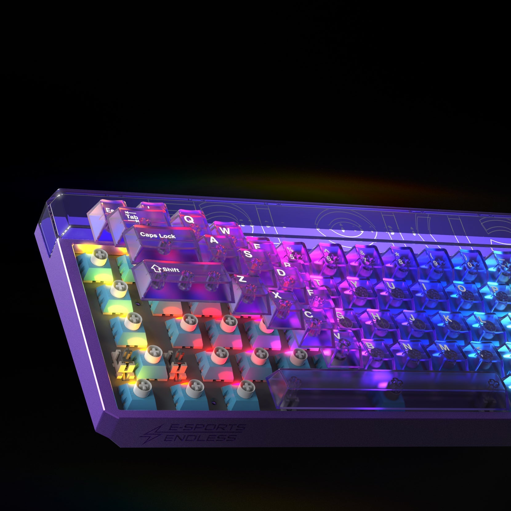 DAREU Thunder 68 | Dual-Mode Alluminum Gaming Keyboard with Inductive Switches - Dareu