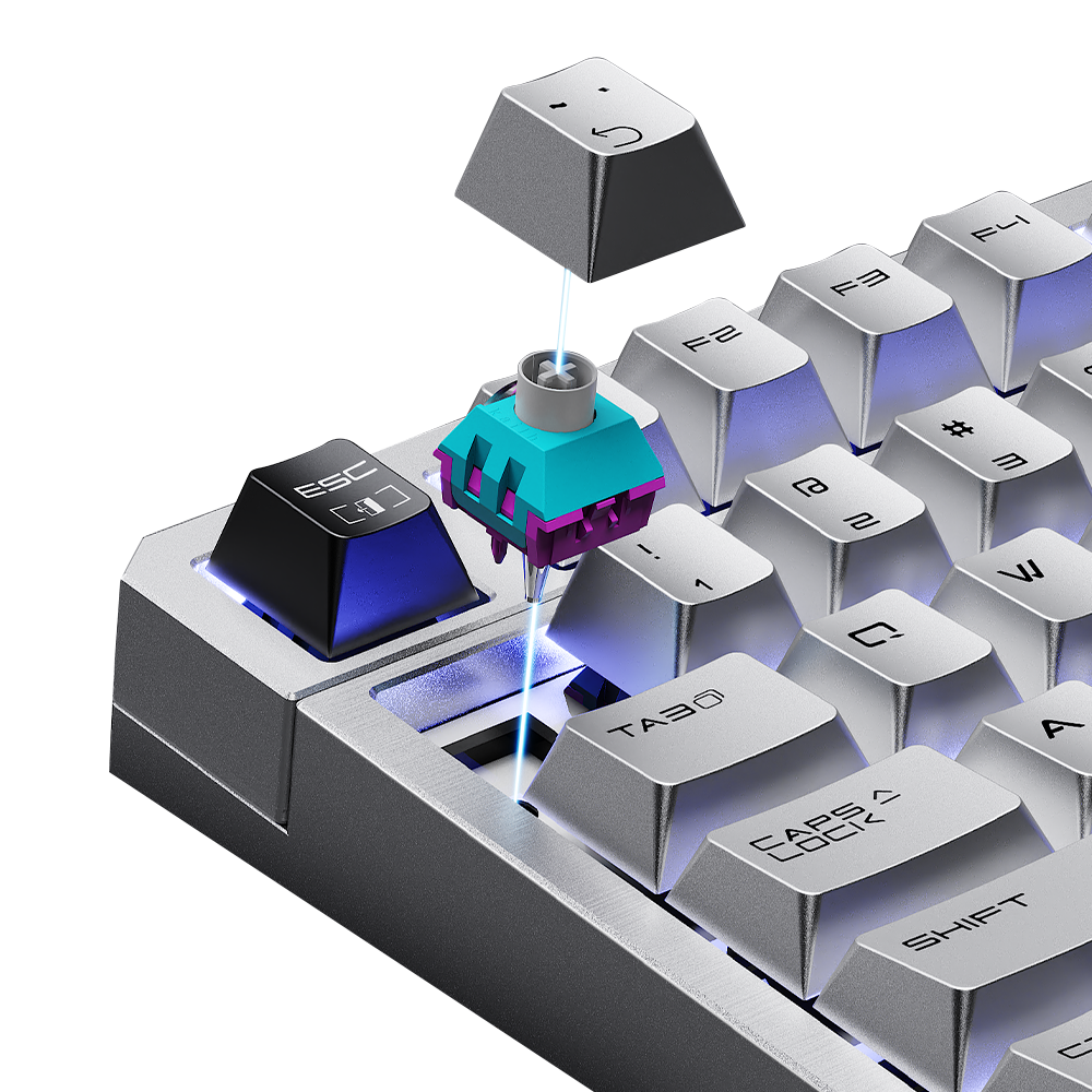 DAREU Ultra 68丨Dual-Mode Gaming Keyboard｜Magnetic / Inductive Switches, Custom Display & 8K Polling Rate