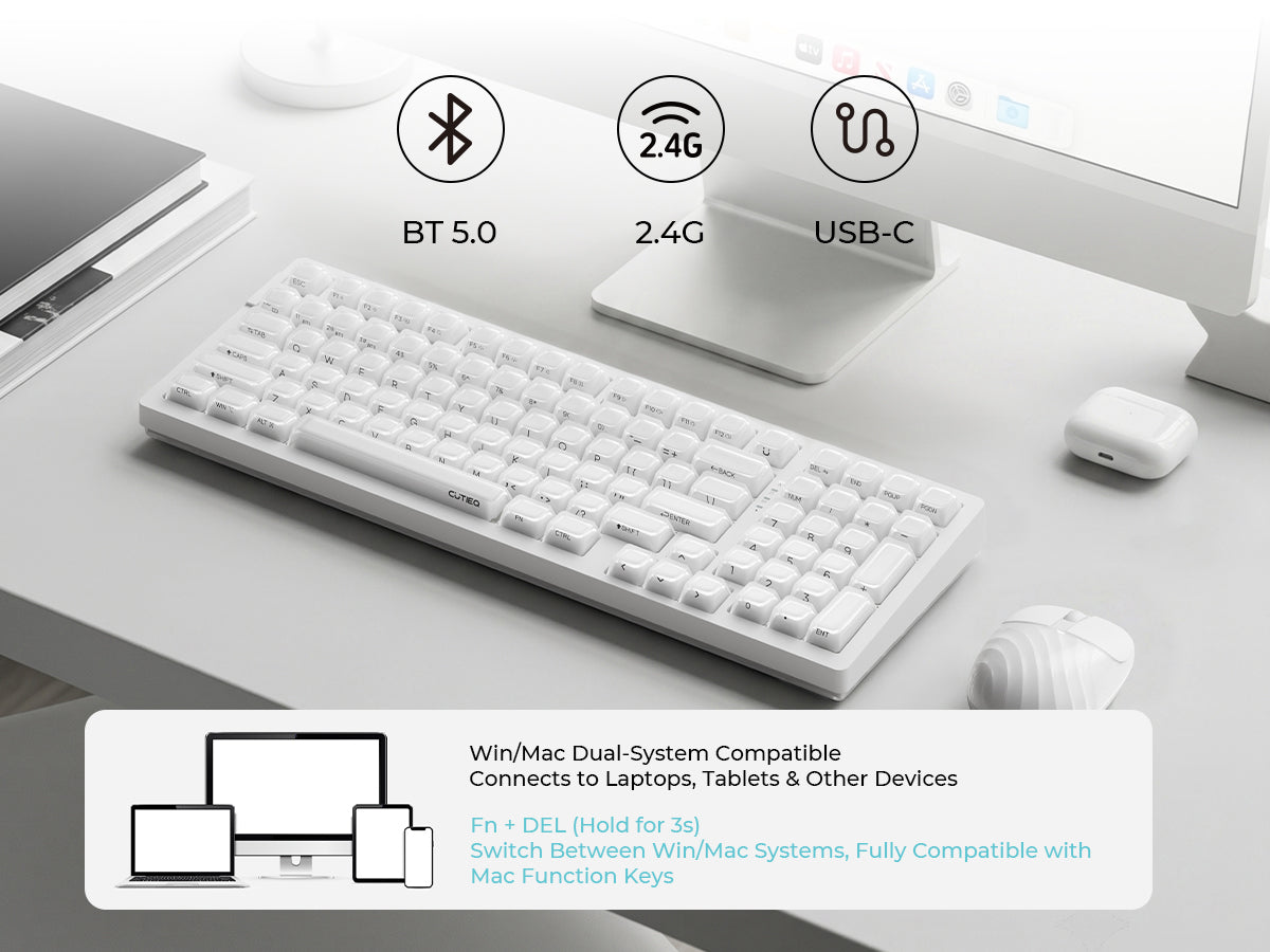 Tri-Mode Wireless · Multi-Device Connectivity - Image 1