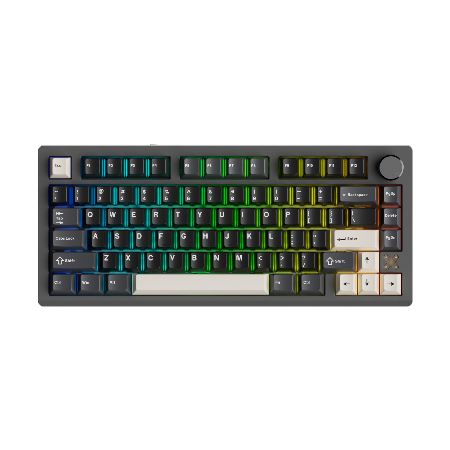 DAREU Flex 75 | Tri-mode RGB Keyboard with Knob