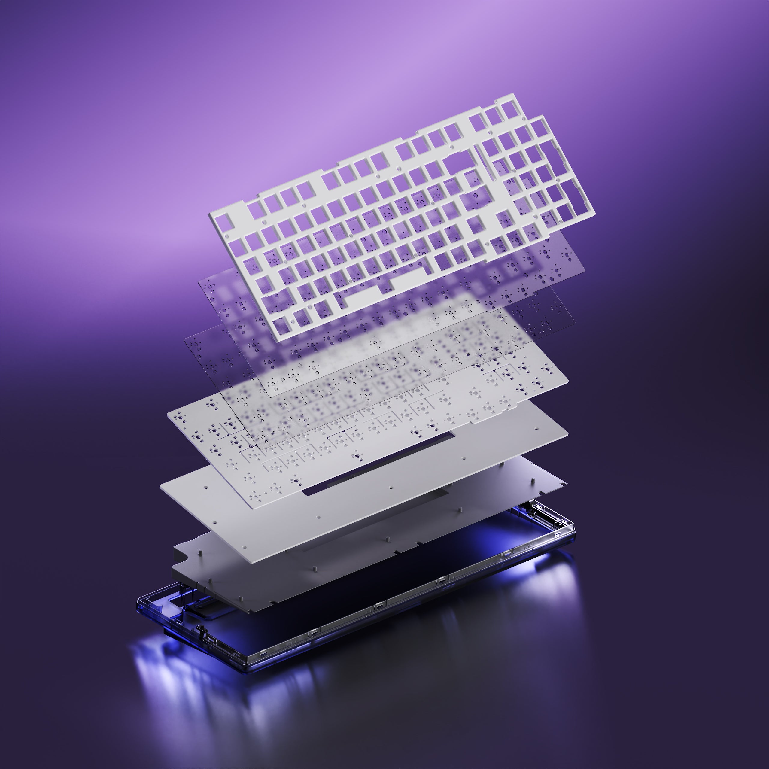 DAREU COOL 98 | 3-Mode Mechanical Keyboard with SOCD & 180° Halo Lighting - Dareu