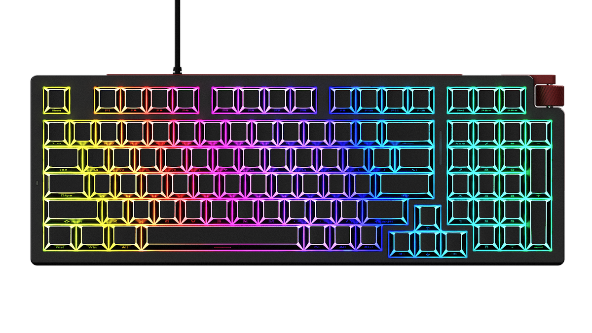 DAREU CK98PRO | Wholesale Tri-Mode Mechanical Keyboard with SOCD & 180° Halo Lighting