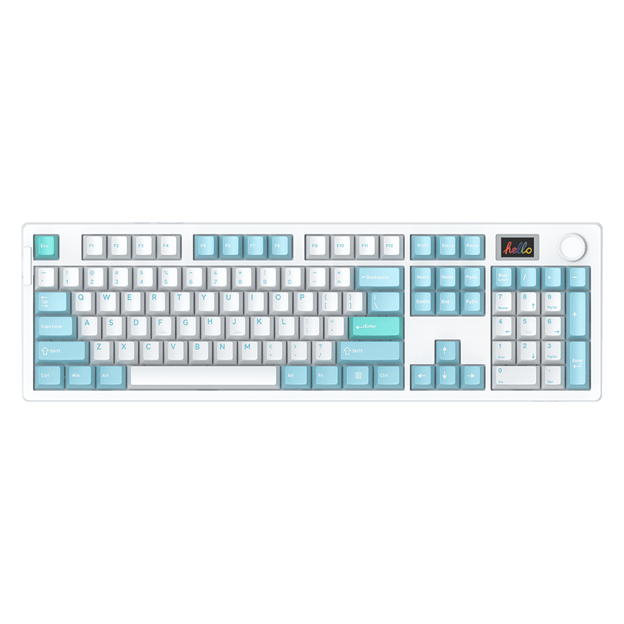 DAREU A104 Pro | Wireless Custom Keyboard with TFT & Knob - Dareu