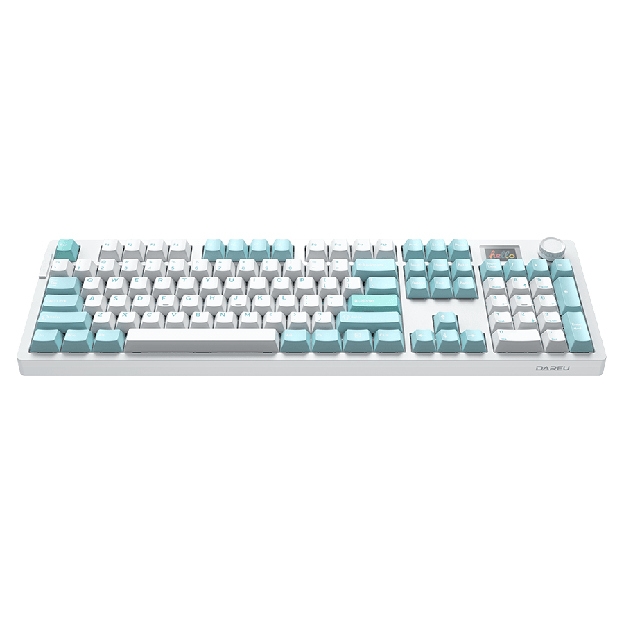 DAREU A104 Pro | Wireless Custom Keyboard with TFT & Knob - Dareu