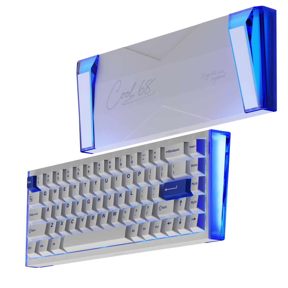 DAREU COOL68 | Magnetic Gaming Keyboard Hot Swappable 0.01mmRT Accuracy