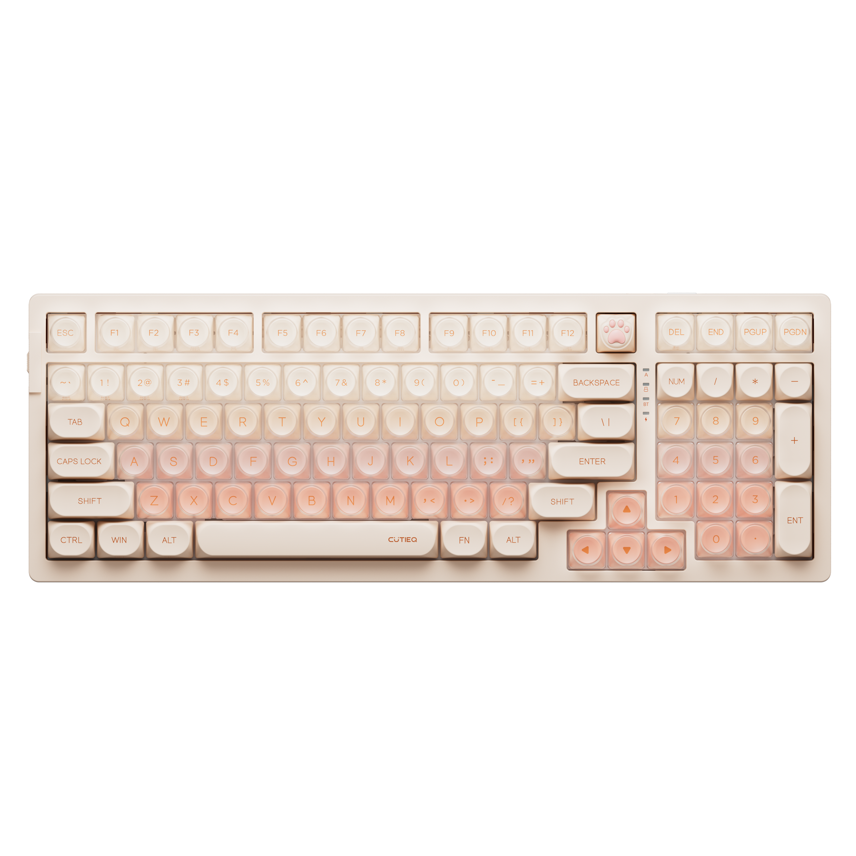 DAREU Shell 98 Gasket Mechanical Keyboard | Triple Mode Hot Swap RGB Keyboard for Office & Gaming