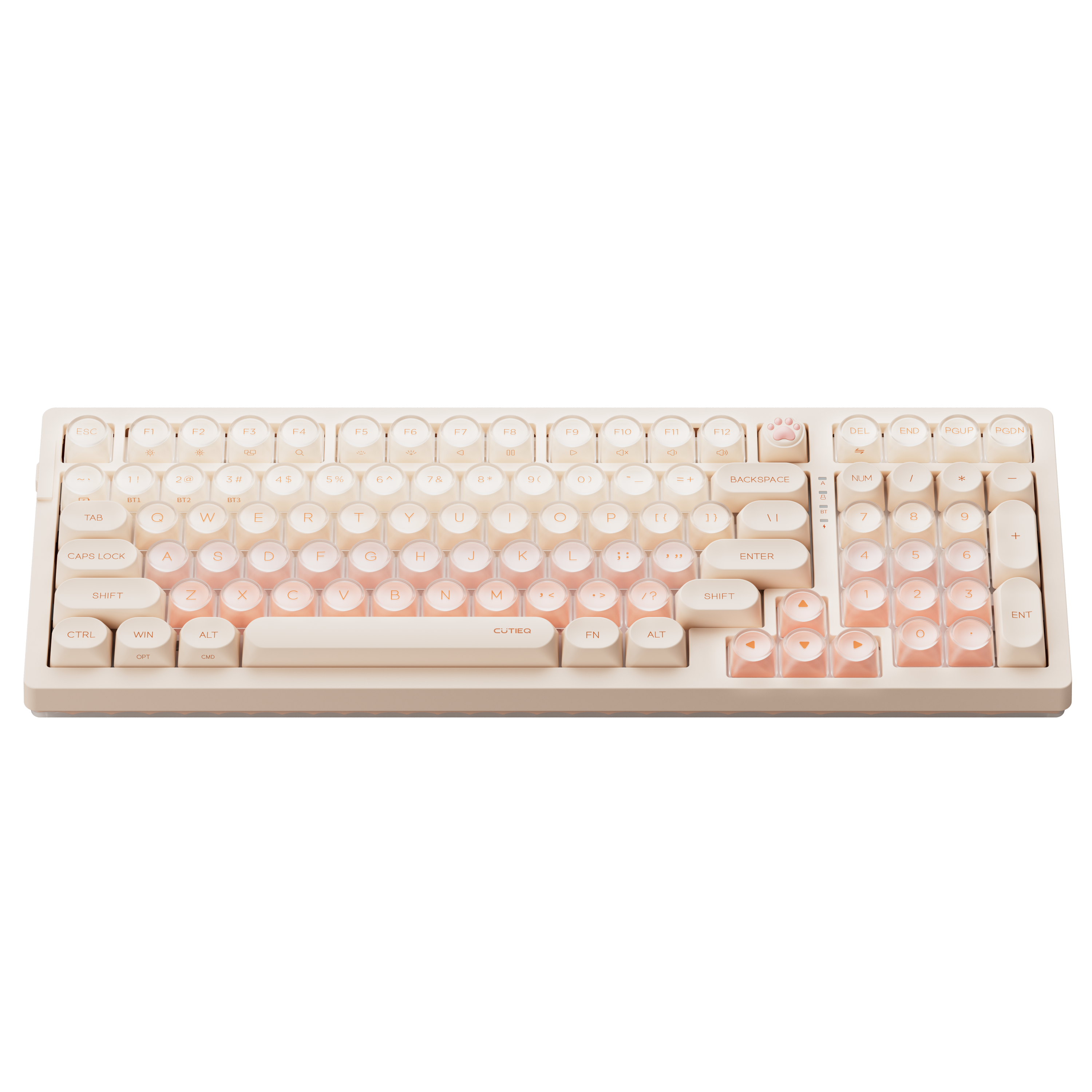 DAREU Shell 98 Gasket Mechanical Keyboard | Triple Mode Hot Swap RGB Keyboard for Office & Gaming