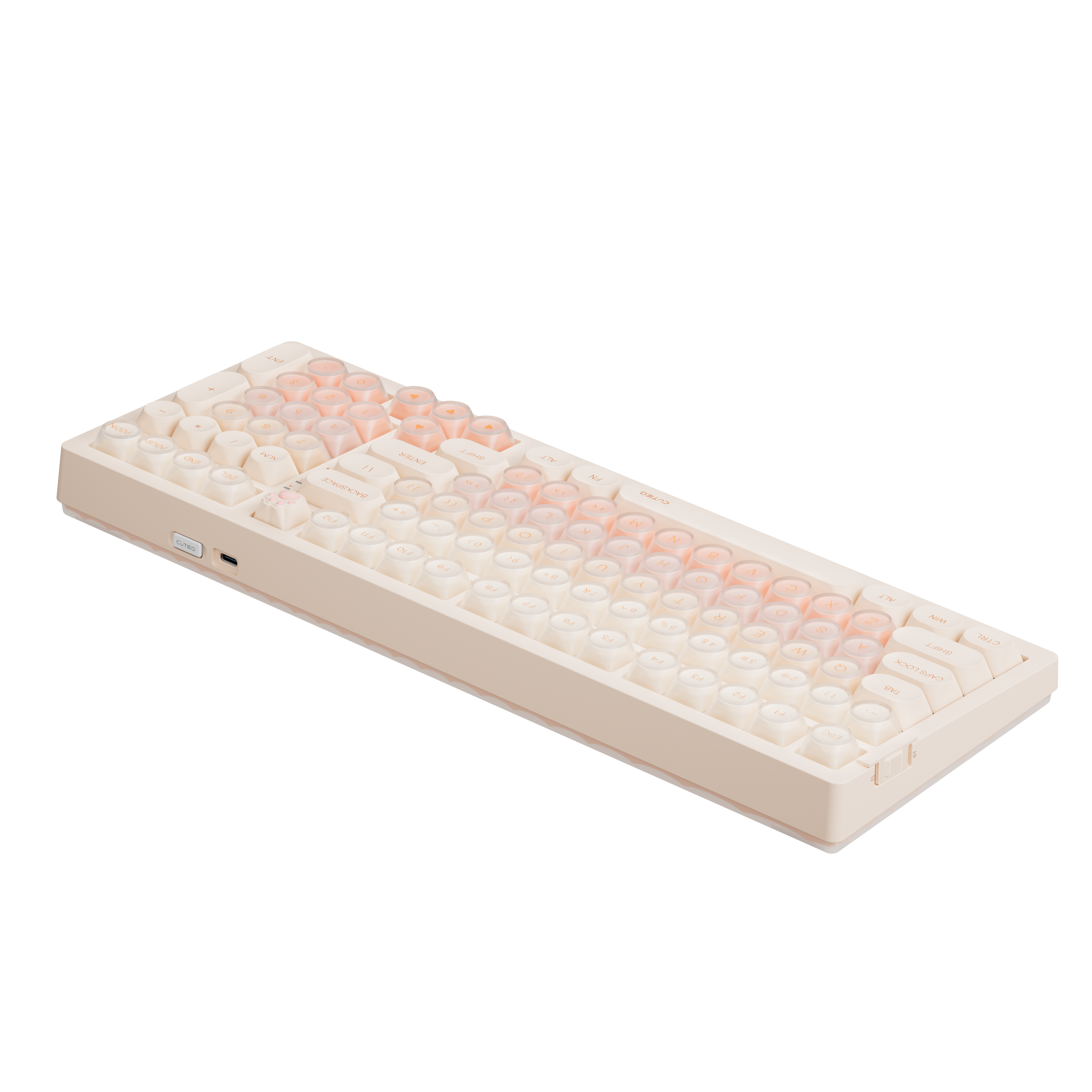 DAREU Shell 98 Gasket Mechanical Keyboard | Triple Mode Hot Swap RGB Keyboard for Office & Gaming