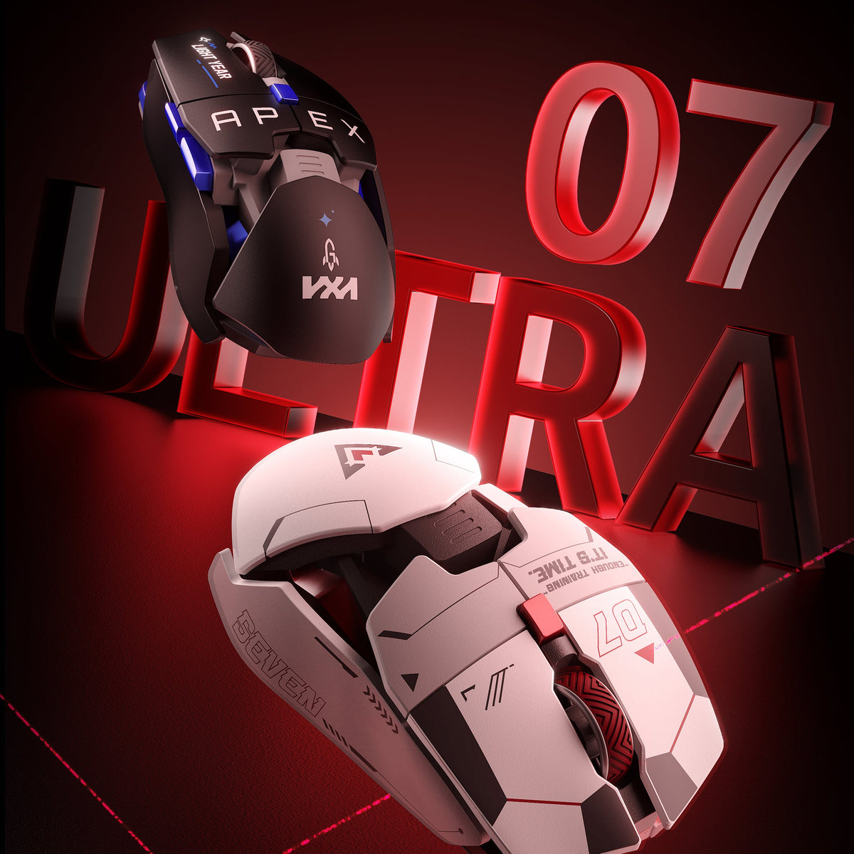 DAREU ULTRA 07 | Tri-mode Modular Gaming Mouse – Dareu