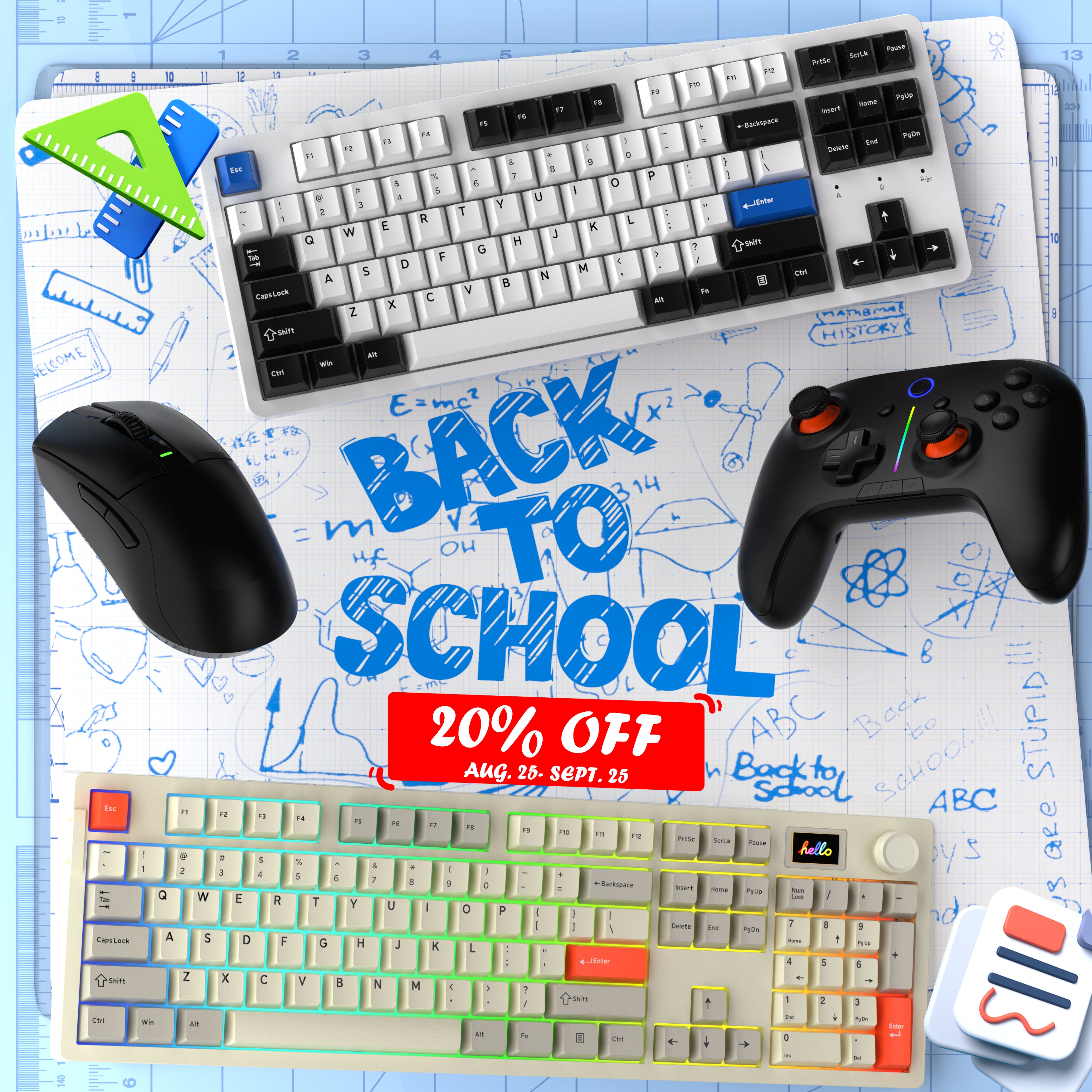 Dareu best keyboard and mouse for gaming with 20% off