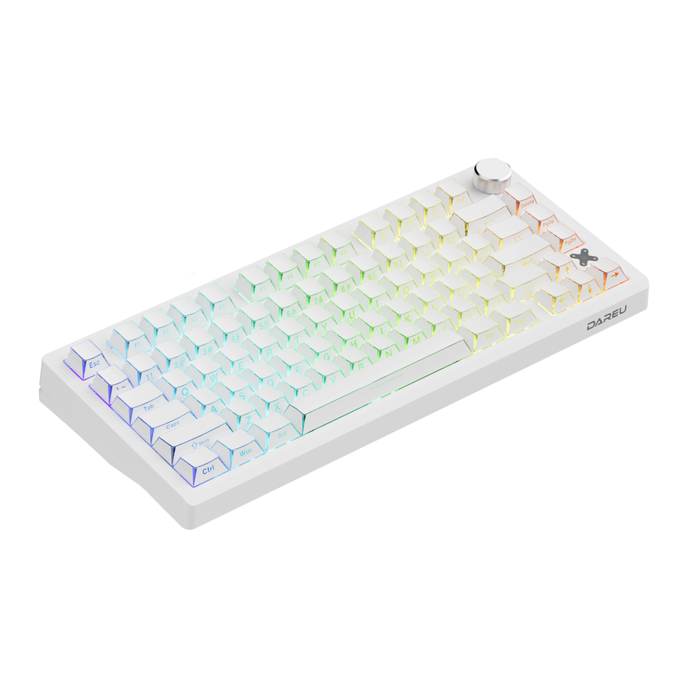 DAREU Flex 75 | Tri-mode RGB Keyboard with Knob