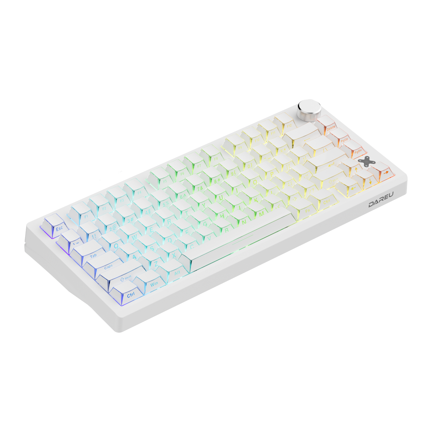 DAREU Flex 75 | Tri-mode RGB Keyboard with Knob